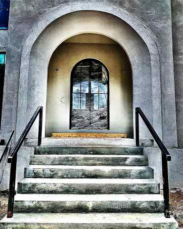 Handcrafted metal railing design for Atlanta properties
