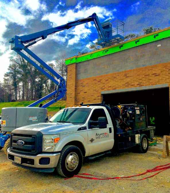 ATL Welding van providing professional welding services in Atlanta