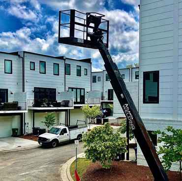 On-site emergency welding technician in Atlanta fixing broken metal structure quickly